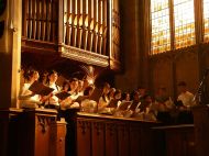 choir in church